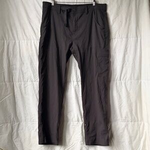 Prana Men's Dark Grey Hiking Pants